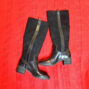 BCBGeneration Tall Leather Suede Boots